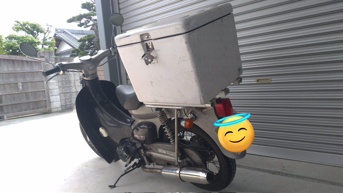 monkey717_4mini's tweet image. 純正ルックのカスタム(カブ編)