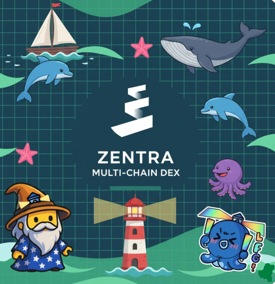 haitranars's tweet image. 🥳 Week 3 is here! We&apos;re diving deep into @zentrafi - the Multi-Chain DEX &amp;amp; liquidity foundation for @pharos_network. 🚀 Get ready for a quick explainer on how Zentra boosts efficiency, unifies capital, and simplifies cross-chain trading 
#PharosPathfinders #Week3