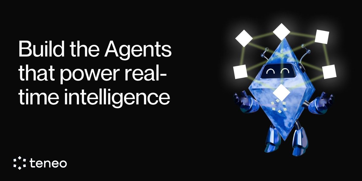 teneo_protocol's tweet image. You don’t build tools anymore. You build Agents.

The Teneo Agent SDK gives you the canvas to create use-case specific Agents and deliver intelligence in real time.

Everything connects: the multi-agent system, the Chat Room, and your creation.

The next wave of the open-web…