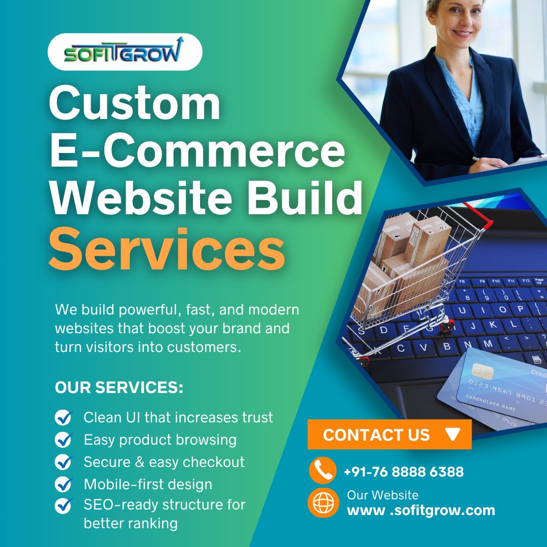 sofitgrow1's tweet image. “Sofitgrow Solution: We build modern e-commerce websites that sell, engage, and grow your brand effortlessly!”

#EcommerceGrowth #SmartWebDesign #OnlineStoreSuccess #BrandBoost #SofitgrowSolution #DigitalExcellence #CaseStudy #HighPerformanceWebsite