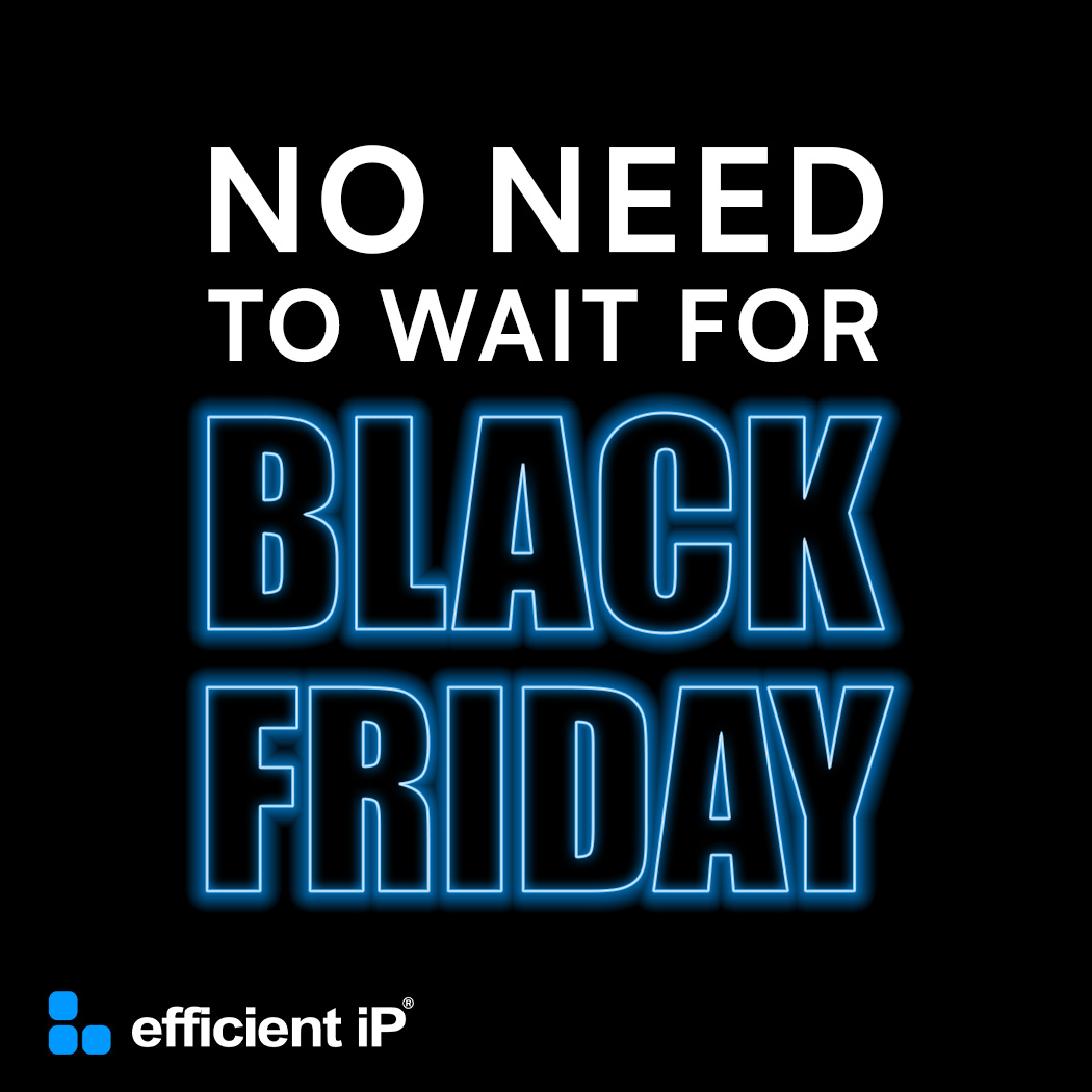 efficientip's tweet image. Black Friday!
It’s the one day when a network engineer sweats more than a shopper at the checkout. 
Luckily, with EfficientIP, you’re always in the fast lane our DNS stays calm and steady, no matter what. 
At Efficient IP, there&apos;s no need for sales we already offer great prices.