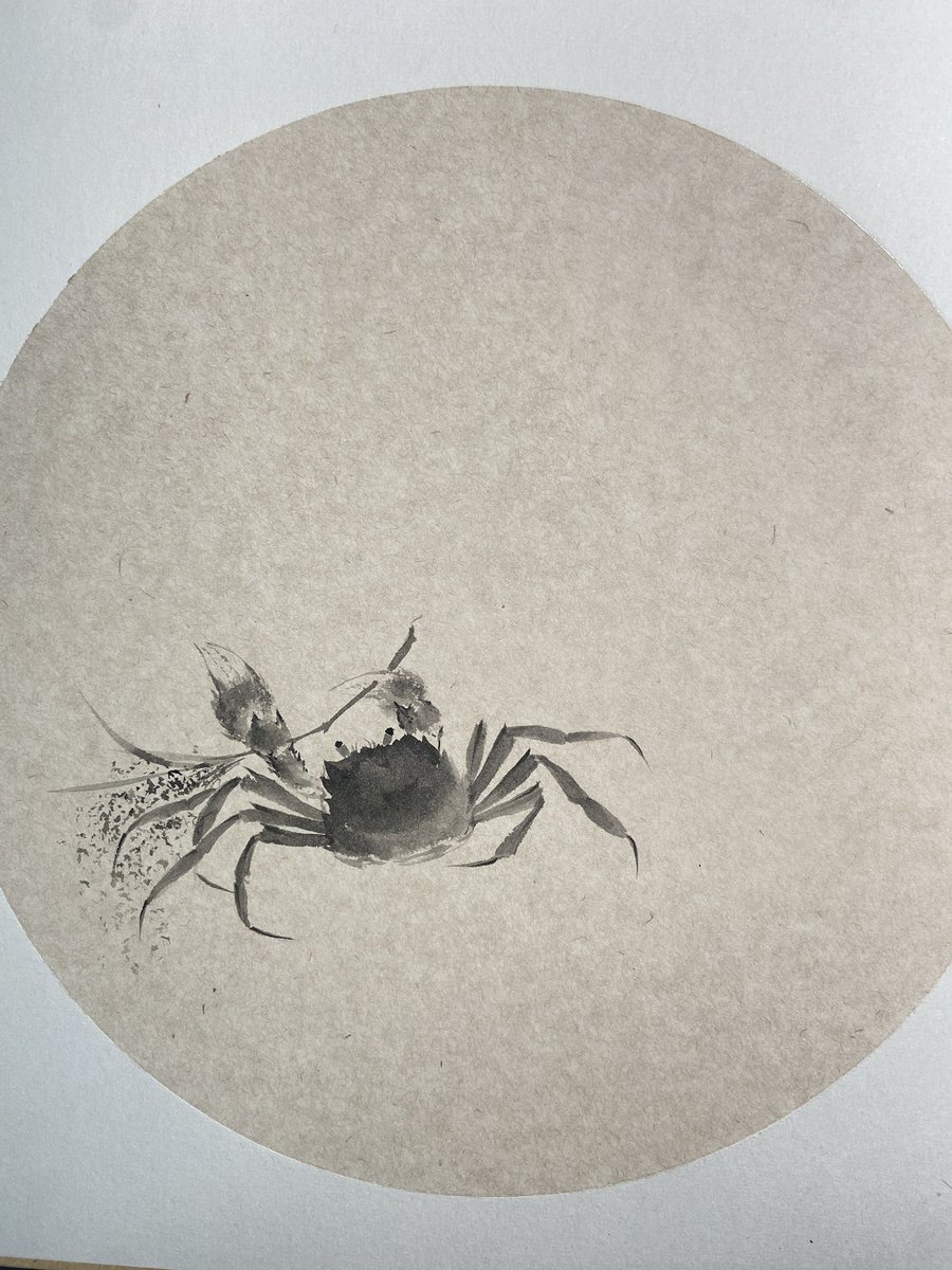 松江蟹舍主人欢，
菰饭莼羹亦共餐。
枫叶落，
荻花干，
醉宿渔舟不觉寒。