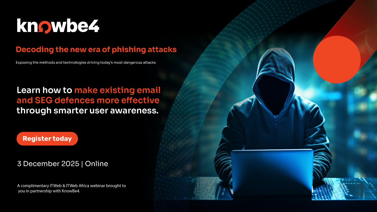 ITWeb's tweet image. Ever wondered what really happens when you call a cyber criminal or how they turn trusted platforms into weapons against your business? Register for this webinar today to learn more.
itweb.co.za/webinar/decodi…
#KnowBe4 #EmailSecurity #HumanRiskManagement #CloudEmailSecurity