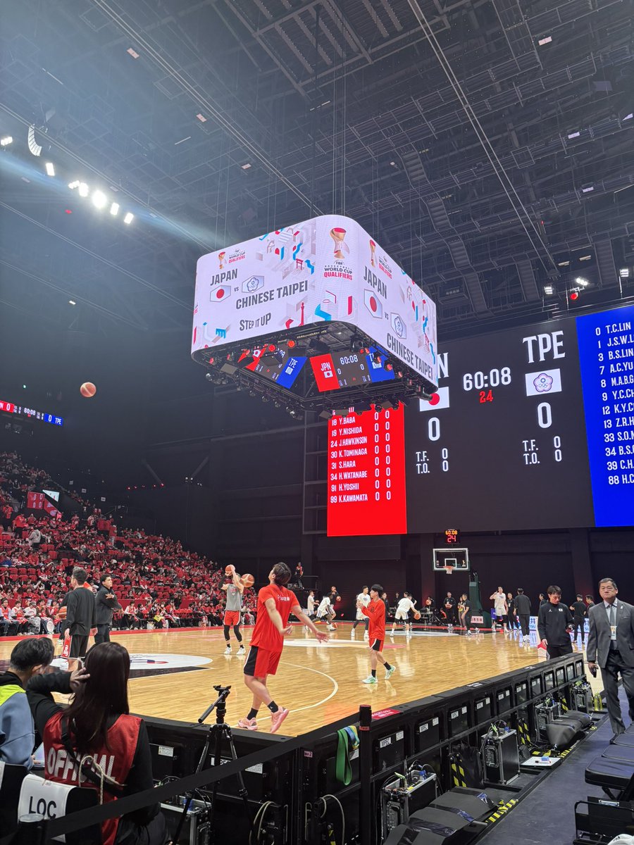 TEAM JAPAN
始まります。