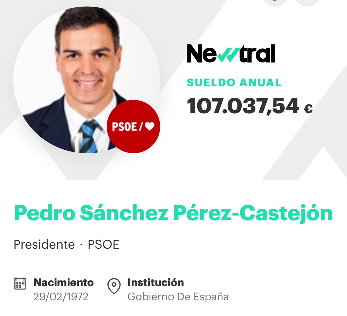 Roldier's tweet image. El puto Milhouse de los cojones pone “motosierra al despilfarro” cuando cobra 17.000€ más que el presidente del gobierno XDDDDDD