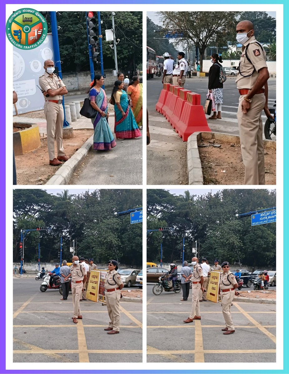 ಈ ದಿನ <a href="/ssnagartrfps/">ಸದಾಶಿವನಗರ ಸಂಚಾರ ಠಾಣೆ - SADASHIVANAGAR TRAFFIC PS</a> ಸರಹದ್ದಿನ ಅರಮನೆ ಮೈದಾನದಲ್ಲಿ ಮಹಿಳಾ ಮತ್ತು ಮಕ್ಕಳ ಅಭಿವೃದ್ಧಿ ಇಲಾಖೆಯ ಸುವರ್ಣ ಮಹೋತ್ಸವ ಸಂಭ್ರಮ ಅಂಗವಾಗಿ ಸೂಕ್ತ ಸಂಚಾರ ಬಂದೋಬಸ್ತ್‌ ವ್ಯವಸ್ಥೆ ಮಾಡಿಕೊಂಡಿದ್ದು, ಸದರಿ ಕಾರ್ಯಕ್ರಮಕ್ಕೆ ಬಳ್ಳಾರಿ ರಸ್ತೆಯ ಮೇಖ್ರಿ ವೃತ್ತದಲ್ಲಿ ಹೆಚ್ಚಿನ ವಾಹನಗಳು ಸಂಚರಿಸುತ್ತಿದ್ದು, ವಾಹನಗಳ ದಟ್ಟಣೆಯನ್ನು ಪರಿಶೀಲಿಸಲಾಯಿತು.