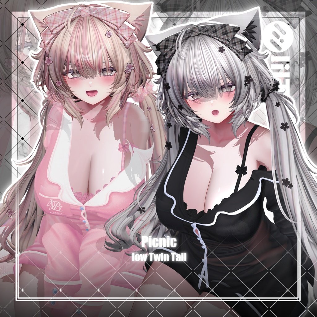 KDA143_'s tweet image. ◤￣￣￣￣￣￣ 
🤍New Hair🤍
＿＿＿＿＿＿◢   

【VRC想定】Picnic low Twin Tailを公開しました🌷
🔗nakarnooo.booth.pm/items/7685153

🎁ギフトキャンペーン
RP＆フォロー(@KDA143_ )で抽選で5名様にプレゼント🌷🤍
締切 12月3日 

#VRChat #GLAYUnknown