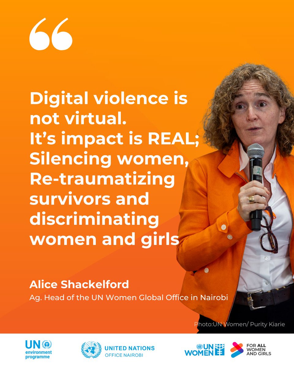 Digital transformation promises progress but it has also reinforced inequalities and expanded forms of gender-based violence -Alice Shackelford
#NoExcuse #16Days