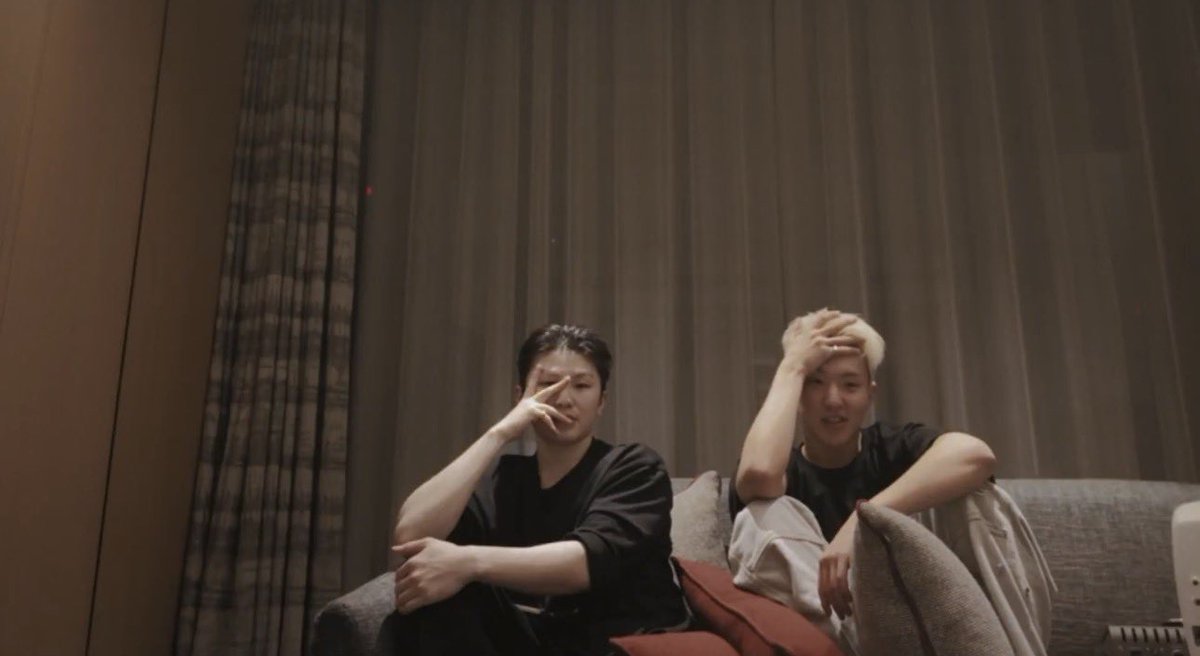 hw96ers's tweet image. soonhoon and their love of each other’s personal space