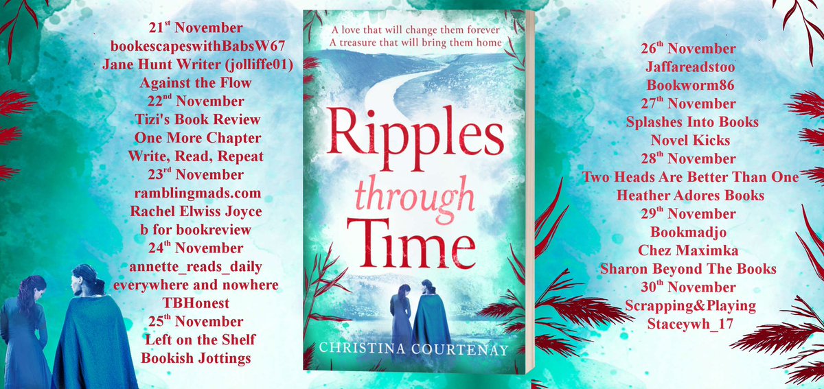 Today's stops on the RIPPLES THROUGH TIME #blogtour are at <a href="/jan_is_reading/">Jan_is_reading</a> and <a href="/HAdoresBooks/">Heather Adores Books</a> (featuring a #guestpost from me) - thank you both so much!

A #dualtime #romance featuring #Vikings, #buriedtreasure and #ghosts from the past!
<a href="/headlinepg/">Headline Books</a> 

geni.us/ripplestime