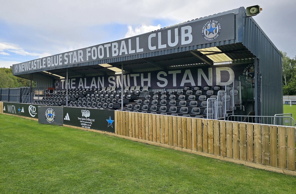 The Newcastle Blue Star name disappeared in 2009 but has now been reborn as the new club build a future at the Scotswood Sports Centre. Read about the history of the original and new club, and their grounds, in GT123. From: groundtastic.co.uk