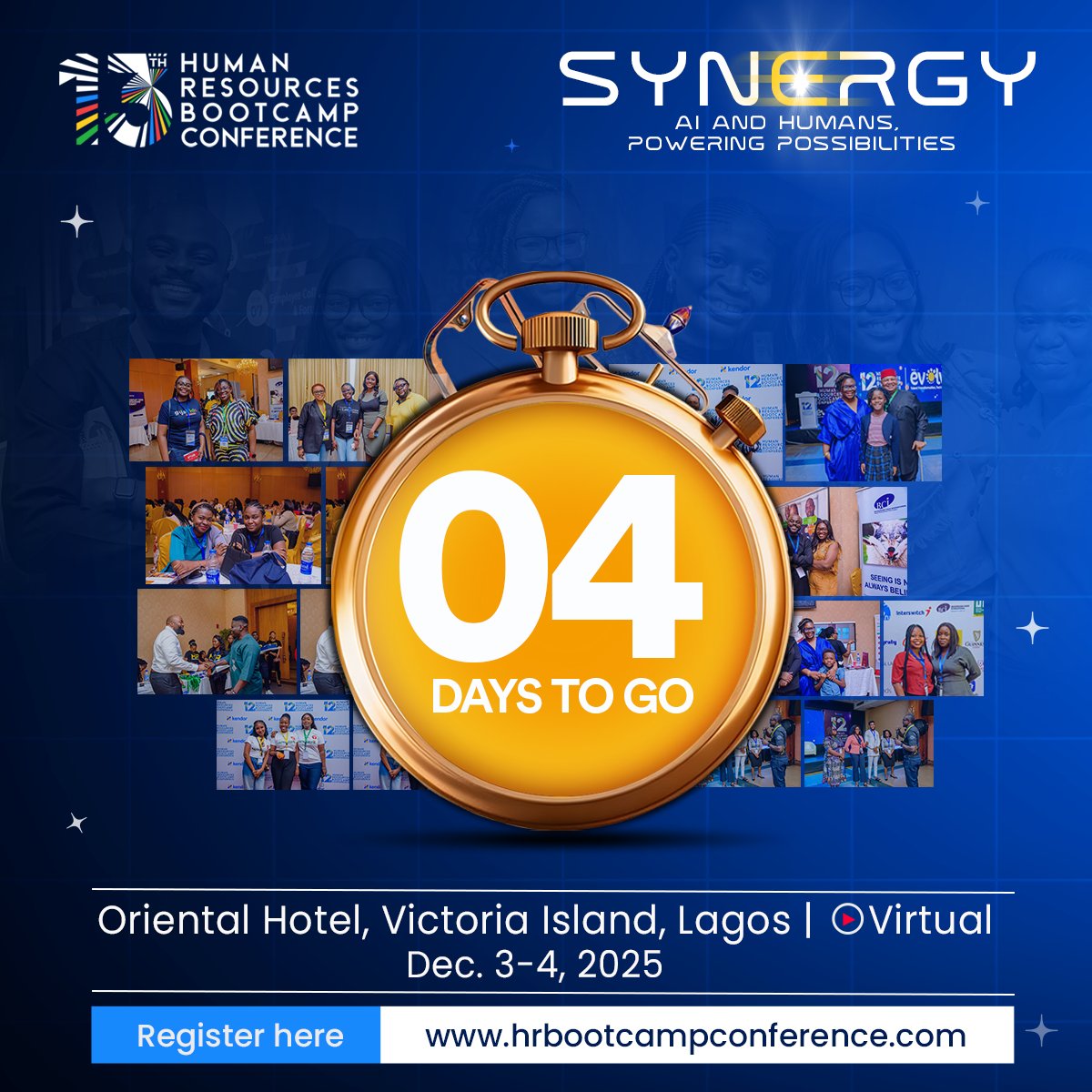 KendorConsultin's tweet image. 4 Days. 40+ Speakers. Infinite Insights. 

From visionary CEOs to technical experts, our faculty is ready to dissect the challenges of the modern workplace.

Learn more about our speakers: hrbootcampconference.com

#HRBootcampConference #ThoughtLeadership #HRStrategy #AIandHumans
