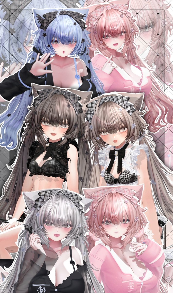 KDA143_'s tweet image. ◤￣￣￣￣￣￣ 
🤍New Hair🤍
＿＿＿＿＿＿◢   

【VRC想定】Picnic low Twin Tailを公開しました🌷
🔗nakarnooo.booth.pm/items/7685153

🎁ギフトキャンペーン
RP＆フォロー(@KDA143_ )で抽選で5名様にプレゼント🌷🤍
締切 12月3日 

#VRChat #GLAYUnknown