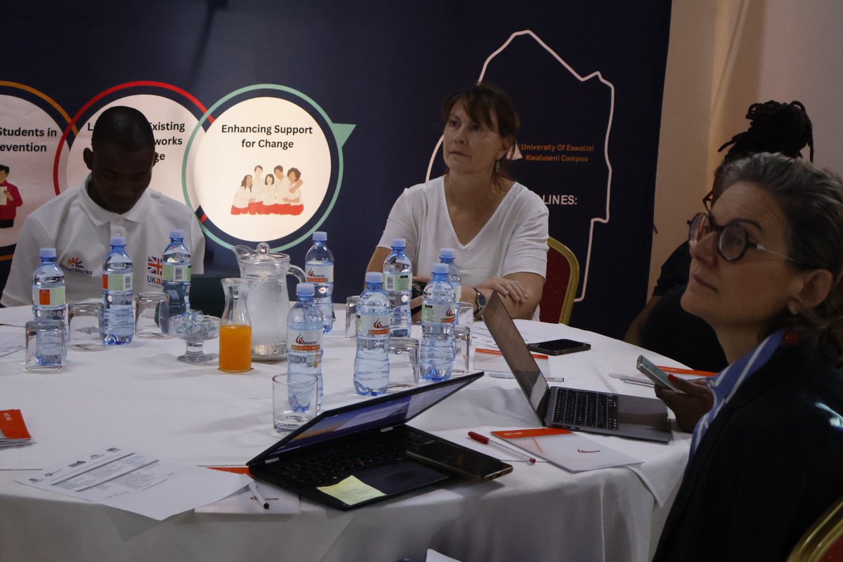 <a href="/WomenUnlimited3/">Women Unlimited eSwatini (Swaziland)</a>  &amp; <a href="/Bantwana_BE/">Bantwana Initiative</a>   hosted a stakeholder dialogue with Gov, CSOs, Dev Partners &amp; UNESWA to strengthen campus safety &amp; digital protection for students. During #16DaysOfActivism, we reaffirm our commitment to end all VAWG online &amp; offline. <a href="/WW2PreventVAWG/">What Works II</a>