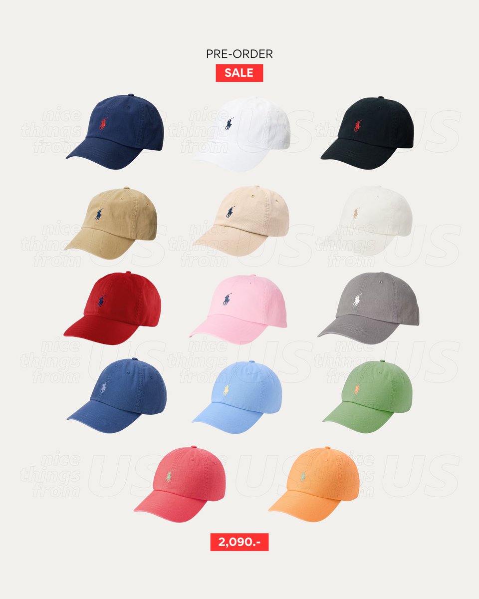 nthingsfromUS's tweet image. BLACK FRIDAY SALE 30% 🔥🔥

Polo Ralph Lauren 🏇 Chino Ball Cap หมวกโปโลรุ่นฮิตตลอดกาลค่า

⚠️ ปิดรับ 1/12 ⚠️

เริ่มต้น 1,890.- 
🔥 ชอปไทย 3,500

ส่งฟรี &amp;amp; มัดจำได้ 50%
✈️ รอสินค้า 3-4 weeks

#polothailand #poloralphlaurenthailand #พรีเมกา #พรีออเดอร์อเมริกา #พรีออเดอร์usa