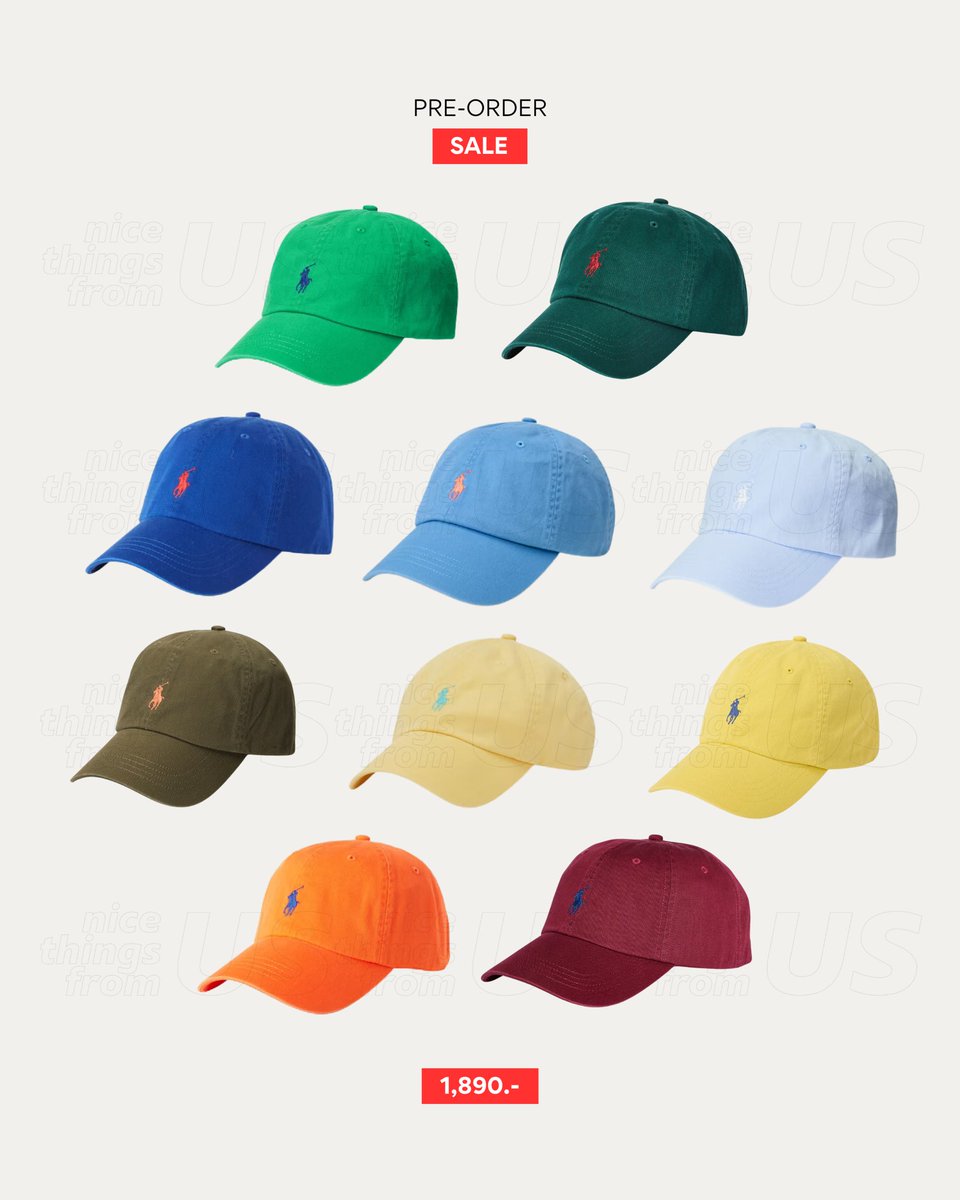 nthingsfromUS's tweet image. BLACK FRIDAY SALE 30% 🔥🔥

Polo Ralph Lauren 🏇 Chino Ball Cap หมวกโปโลรุ่นฮิตตลอดกาลค่า

⚠️ ปิดรับ 1/12 ⚠️

เริ่มต้น 1,890.- 
🔥 ชอปไทย 3,500

ส่งฟรี &amp;amp; มัดจำได้ 50%
✈️ รอสินค้า 3-4 weeks

#polothailand #poloralphlaurenthailand #พรีเมกา #พรีออเดอร์อเมริกา #พรีออเดอร์usa