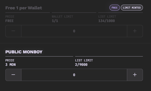 CAONHTAN1's tweet photo. Minted 😆
MONBOY - Monad chain
Supply: 10k
First 1k NFT freemint
Fee mint Dyor~
Link mint: https://t.co/GN5hLi78x5
Market: https://t.co/mFKWWs45fc
#NFT #MONBOY #Monad #freemint https://t.co/PABffanYk9