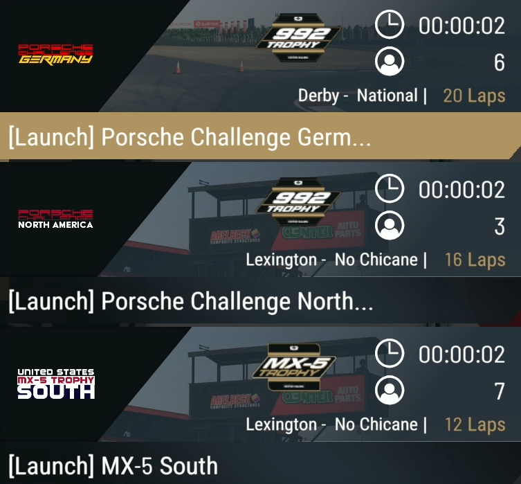 Heikki360's tweet photo. Este es el panorama en Project Motor Racing 72 horas después del lanzamiento. En las 3 carreras que empiezan ahora en el modo online hay 6, 3 y 7 registrados.

Esto, recordemos, sumando PC, XBOX y PlayStation.

En Steam el día 3 ya había perdido un 78% de sus jugadores. https://t.co/ts3oicQDXS