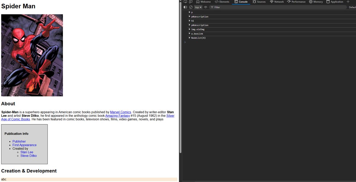 VaibhavNagar03's tweet image. 🚀 Day 41 of #Phase2 #90DaysOfCode 🚀

Started JavaScript Part 9 — DOM 💻✨
• console.dir()
• Selecting elements by ID, className, tagName
• Query Selector &amp;amp; Query Selector All

DOM exploration begins 🔥

#JavaScript #WebDevelopment #CodingJourney #LearningInPublic
