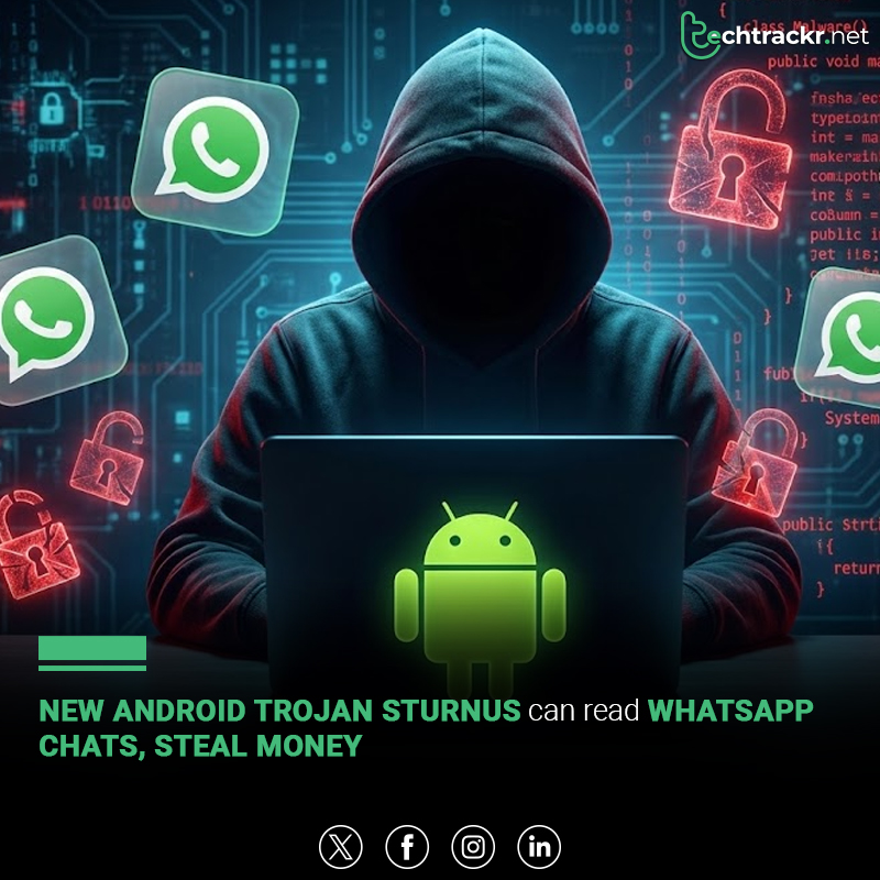 TechTrackr_net's tweet image. The new Sturnus Android banking Trojan can mimic bank logins, steal credentials, read decrypted WhatsApp/Telegram/Signal messages.
#Sturnus #AndroidMalware #CyberSecurity #BankingTrojan #DataSecurity #WhatsApp #Telegram #Signal #OnlineSafety #TechTrackr #TechNews