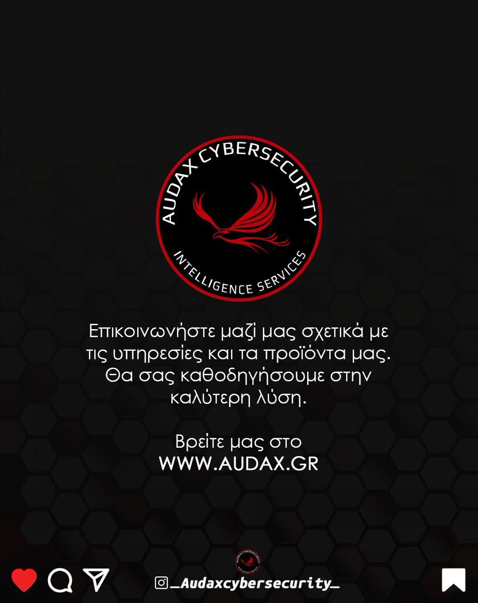 audaxcyber's tweet image. Η εξέλιξη συνεχίζεται...! Τα αποκαλυπτήρια της νέας μας πλατφόρμας θα είναι σύντομα διαθέσιμα!

Δείτε περισσότερα εδώ: audax.gr/cyber-radar-ai…

#audaxcybersecurity #cybersecurity #securityawareness #infosec #passwordsecurity #MDR #AIpoweredSecurity #NextGenSOC #greece