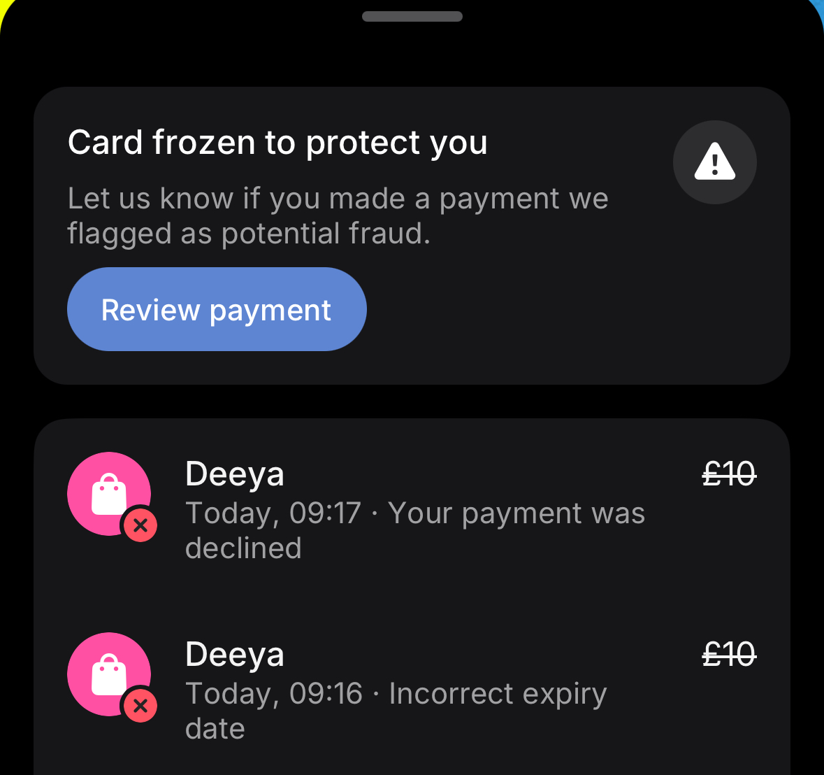 colocated_'s tweet image. revolut is the GOAT

didn't even take 2 failed attempts from someone who stole my card for them to block it

love you @Revolut