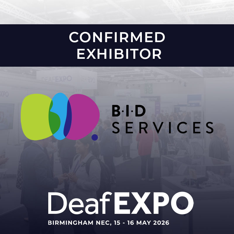 deafexpouk's tweet image. 🎉 @BIDServices is a confirmed exhibitor at DeafEXPO 2026!
They break down barriers and create equal access for D/deaf, hard of hearing, sight impaired, deafblind, and disabled communities.
Birmingham NEC, 15-16 May 2026.
Learn more: bid.org.uk
#DeafEXPO