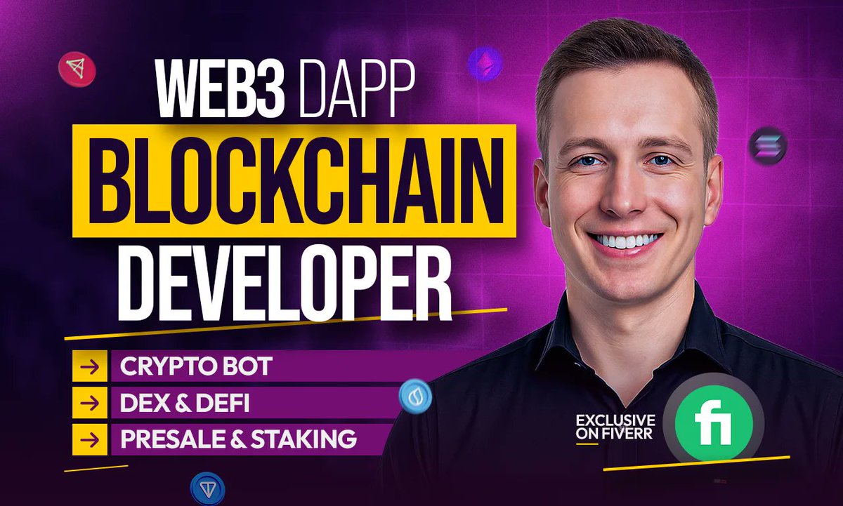 ruposhamin's tweet image. Are you looking to hire blockchain developer for web3 dapp, crypto trading bot, pump fun, ai agents?
Look no further!
You can hire &amp;amp; deploy the Expert!
Join and connect now!
go.fiverr.com/visit/?bta=148…

#Blockchain #TradingBot #crypto #web3 #cryptobot #dex #defi #Staking #Presale