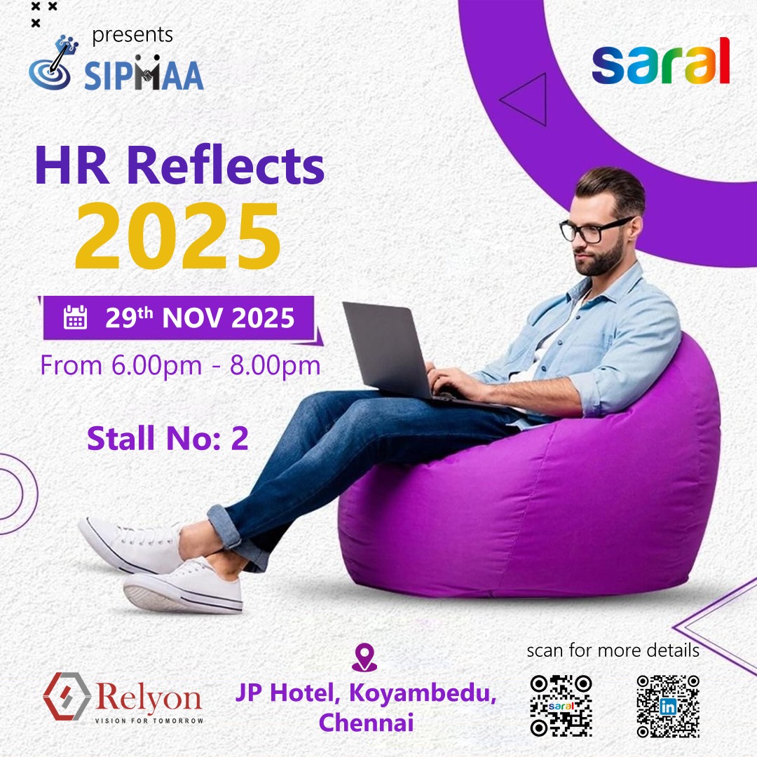 saralbyrelyon's tweet image. Come say hello at our booth—we’ll walk you through the newest Labour Code updates and show what’s new in Saral HRM!

#hrms #hrmsolution #payroll #ess #recruitment #labourcodes #statutorycompliance