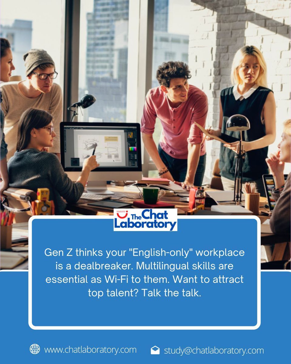 ChatLaboratory's tweet image. #LanguageLearning #CorporateTraining #CorporateEducation #English #BusinessGrowth