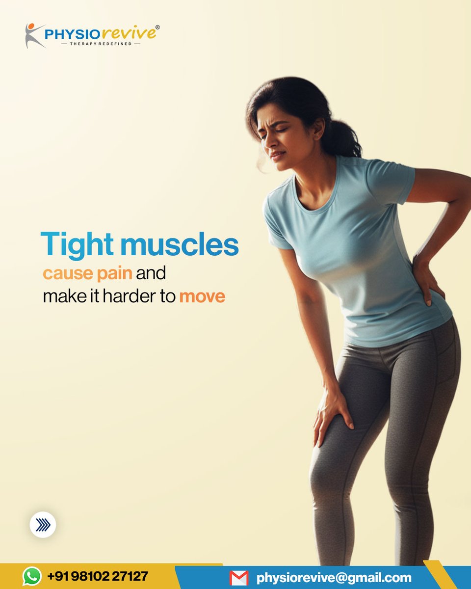 physiorevive's tweet image. Your posture affects everything. Physiotherapy helps you correct it the right way.

Book a physiotherapy consultation today.

[physiotherapy, Body Pain, Fitness, Healthy lifestyle]
#physiorevive #backpain #health #drvikrant