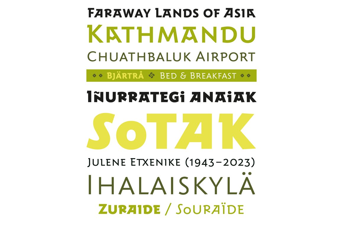 typecache's tweet image. [New Font Release] Blancoletters released Harri Sans‚ Harri Sans Condensed‚ Harri Condensed‚ and Harri Variable. typecache.com/news/6611/ #typecache