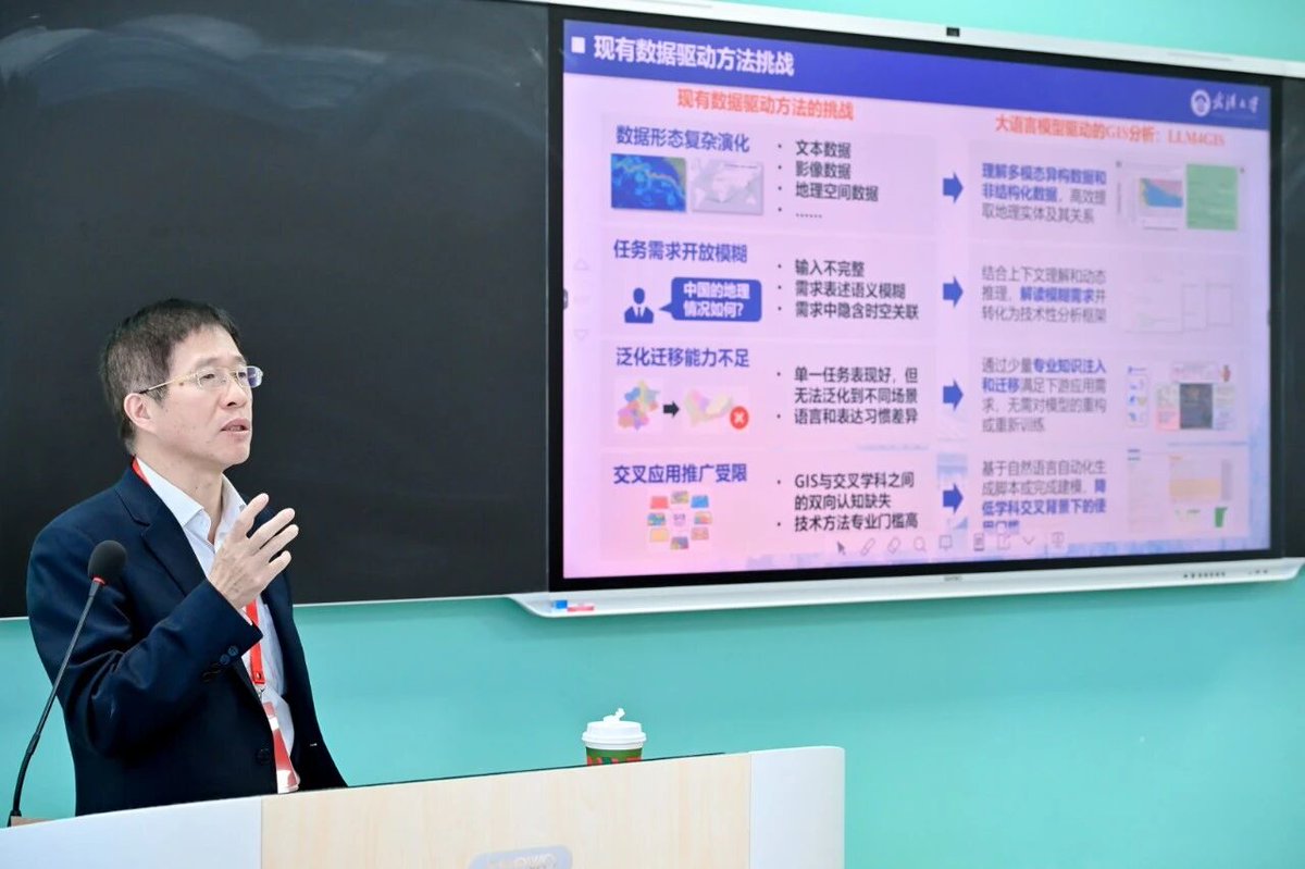 ISPRS_IJGI's tweet image. 🌍#Callforpapers

Many thanks to Prof. Huayi Wu and Prof. Zhipeng Gui for featuring our #SpecialIssue “LLM4GIS: #LargeLanguageModels for #GIS” during last week’s The 20th Annual Conference on Geographic Information Science Theory and Methodology.

🔗 mdpi.com/journal/ijgi/s…