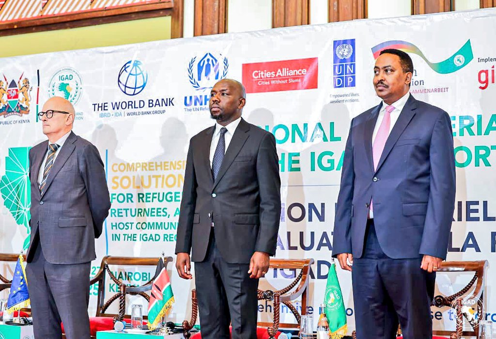 FatumaIAdan's tweet photo. "In a region where 26.3 million people live away from their homes not by choice but by circumstance, we can no longer treat mobility as an exception – it is our reality, woven into our history,economies and geography" ~ H.E. @DrWorkneh, IGAD's Executive Secretary 

I joined H.E. Dr. Workneh at the Ministerial Stock take of the IGAD Support Platform, where ministers renewed their pledge to protect refugees and host communities, scale up inclusion in essential services like education and health, and strengthen climate and early warning action.

They also called for greater international support, meaningful participation of refugees in decisions that affect them, and urgent steps toward peace and humanitarian access in Sudan.