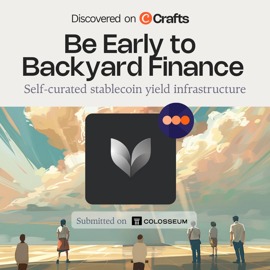 Backyard is making stablecoin farming easier and more efficient. Instead of locking your money in one vault with unstable APYs, Backyard allows you to create a strategy across multiple yield vaults. This approach offers more stable returns, better efficiency, and full control