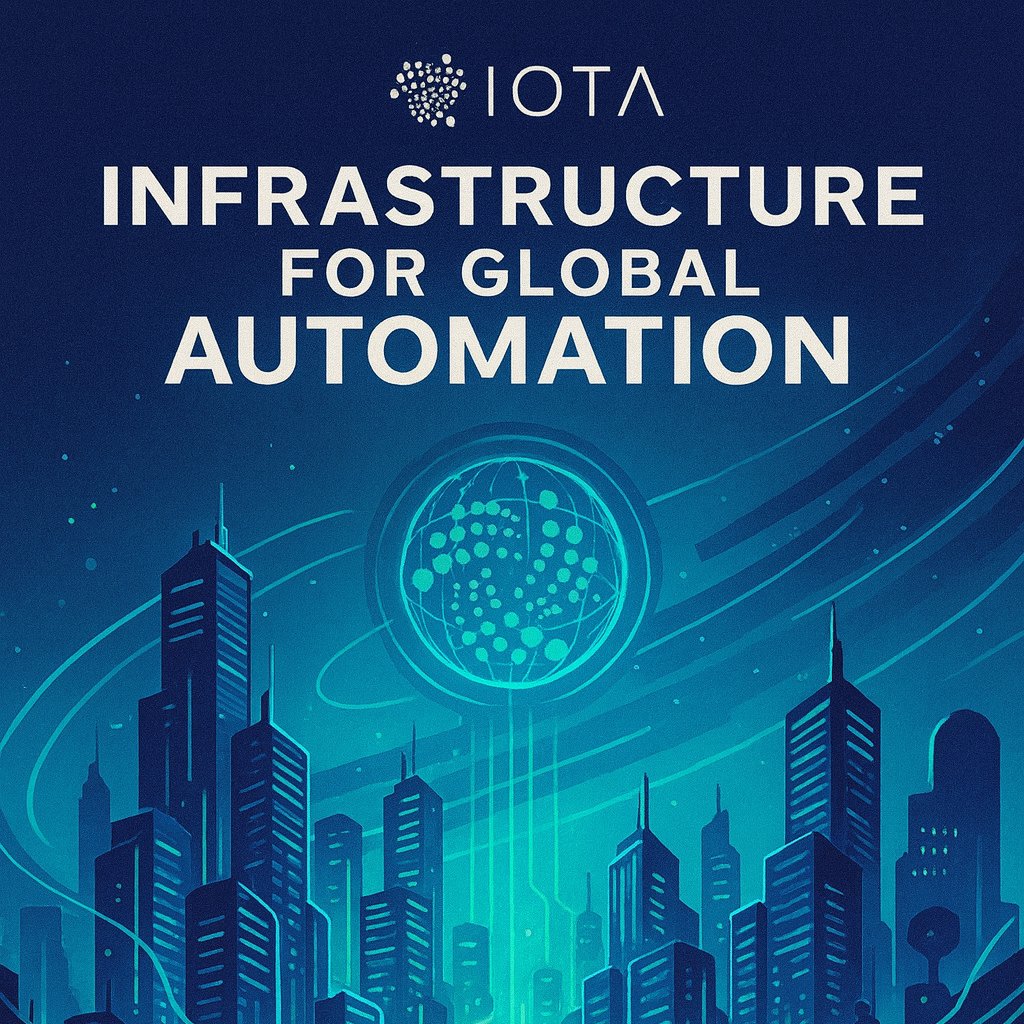 bopcill's tweet image. GM @GiveRep / @TWINGlobalOrg

@iota rethinks Web3 as infrastructure, not speculation. Feeless design, parallel validation, and data-first logic let machines and people coordinate naturally at scale across real-world systems powering future automation globally.

#IOTAambassador