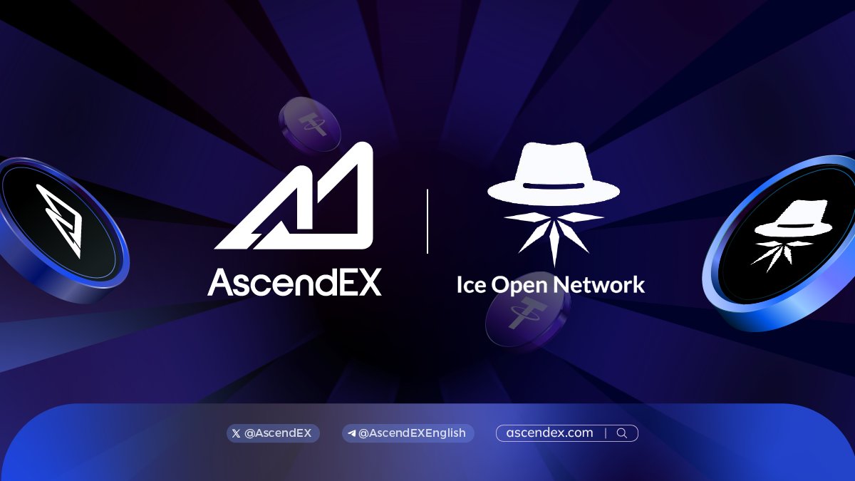 AscendEX_'s tweet image. 🤝We&apos;re excited to partner with @ice_blockchain

Ice Open Network is a fast and scalable Layer-1 blockchain built to bring the Internet on-chain, ensuring that every app empowers users with control over their data, identity, and digital interactions

🌐Together, we will drive…