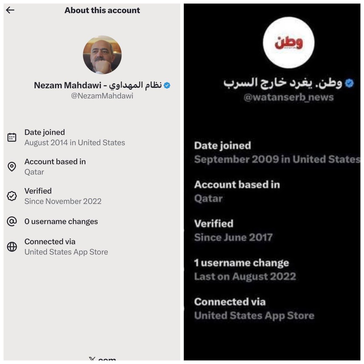 Meshal_Alnami's tweet image. ولد في #الكويت إلى أن تخرج من الجامعة ثم أيد غزو صدام للكويت
-ثم انقلب على صدام وعمل بقناة &quot;الحرة&quot; التي وجدت لتبرير غزو أمريكا للعراق
-حصل عالجنسية الأمريكية ثم صار يشتم أمريكا
-عمل بقناة أبوظبي ثم صار يهاجم #الإمارات
فهل هناك شك بأنه سينقلب على غيرهم ؟!
@NezamMahdawi