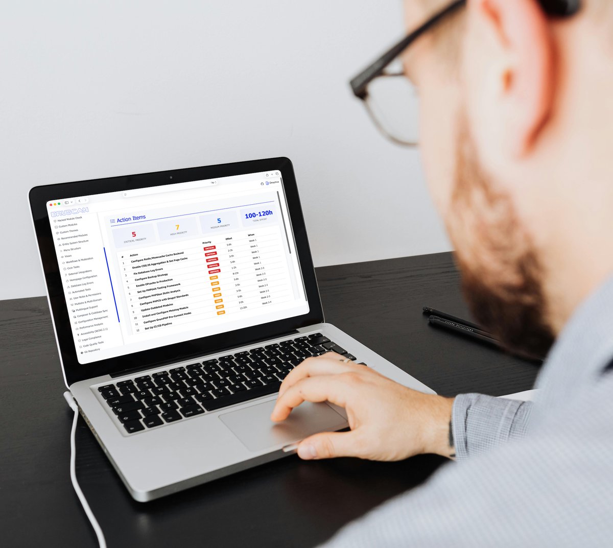 droptica's tweet image. How does Druscan work? ⚡It’s fast, simple, and built for anyone who needs a clear technical overview of their Drupal website.

Here’s the quick guide:
🔹 Install the tool by cloning the GitHub repo and linking it to your local Drupal project.
🔹 Choose your mode – basic data…