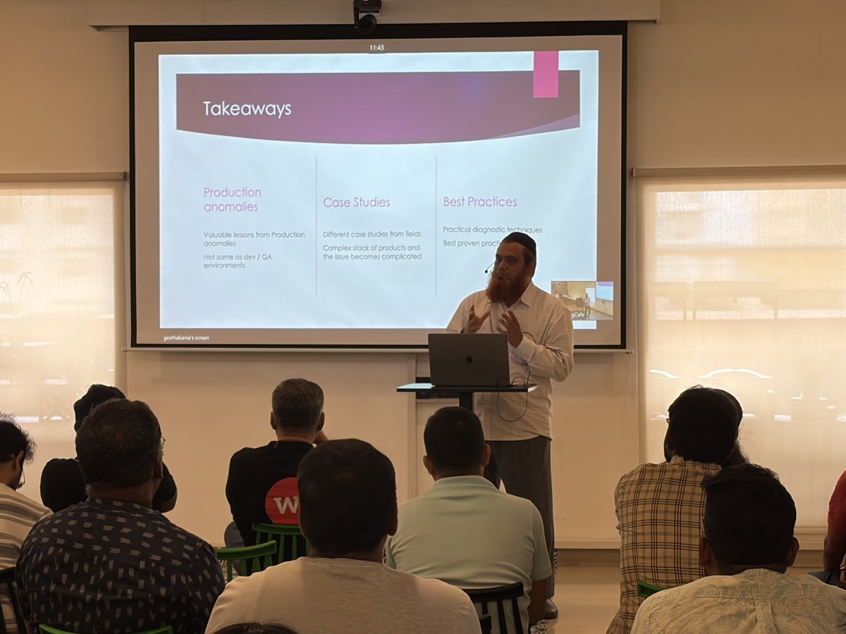 jfrog's tweet image. The developer community showed up strong at The #PolyglotMeetup in #Bangalore! 💚🐸

The room was packed with brilliant minds from the #developercommunity — and the conversations were nothing short of explosive.

We dove deep into the future of polyglot architectures with…