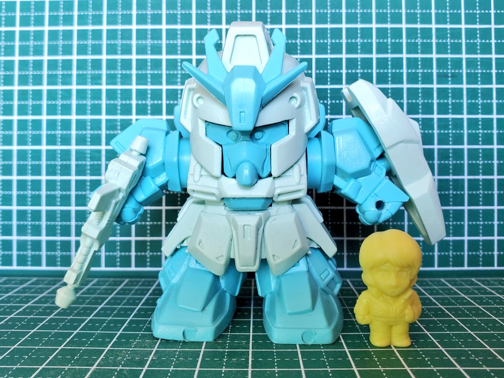 スーパーデカシリーズSDガンダムMSZ-006をメルカリでGET✨ 1989年