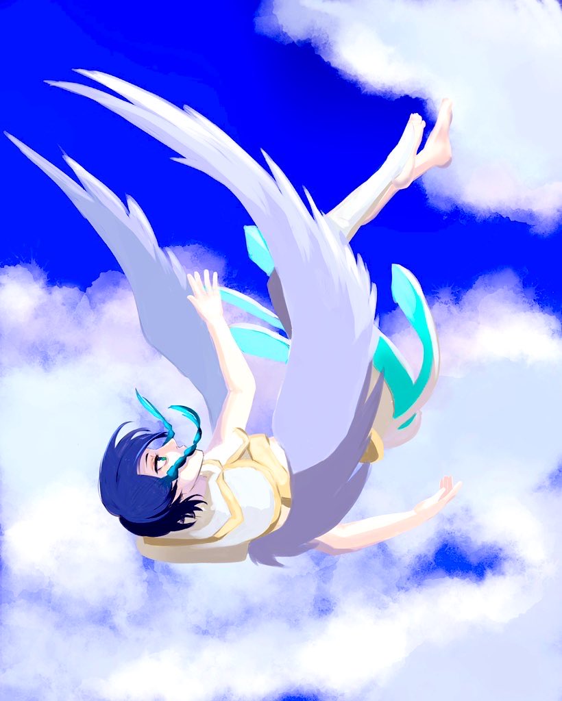 Ray331821's tweet image. 全反応ゆっくり回ります🏷️
ウェンティ中心に描いてます
よろしくお願いします！！
 #原神絵描きさんと繋がりたい
 #原神好きと繋がりたい