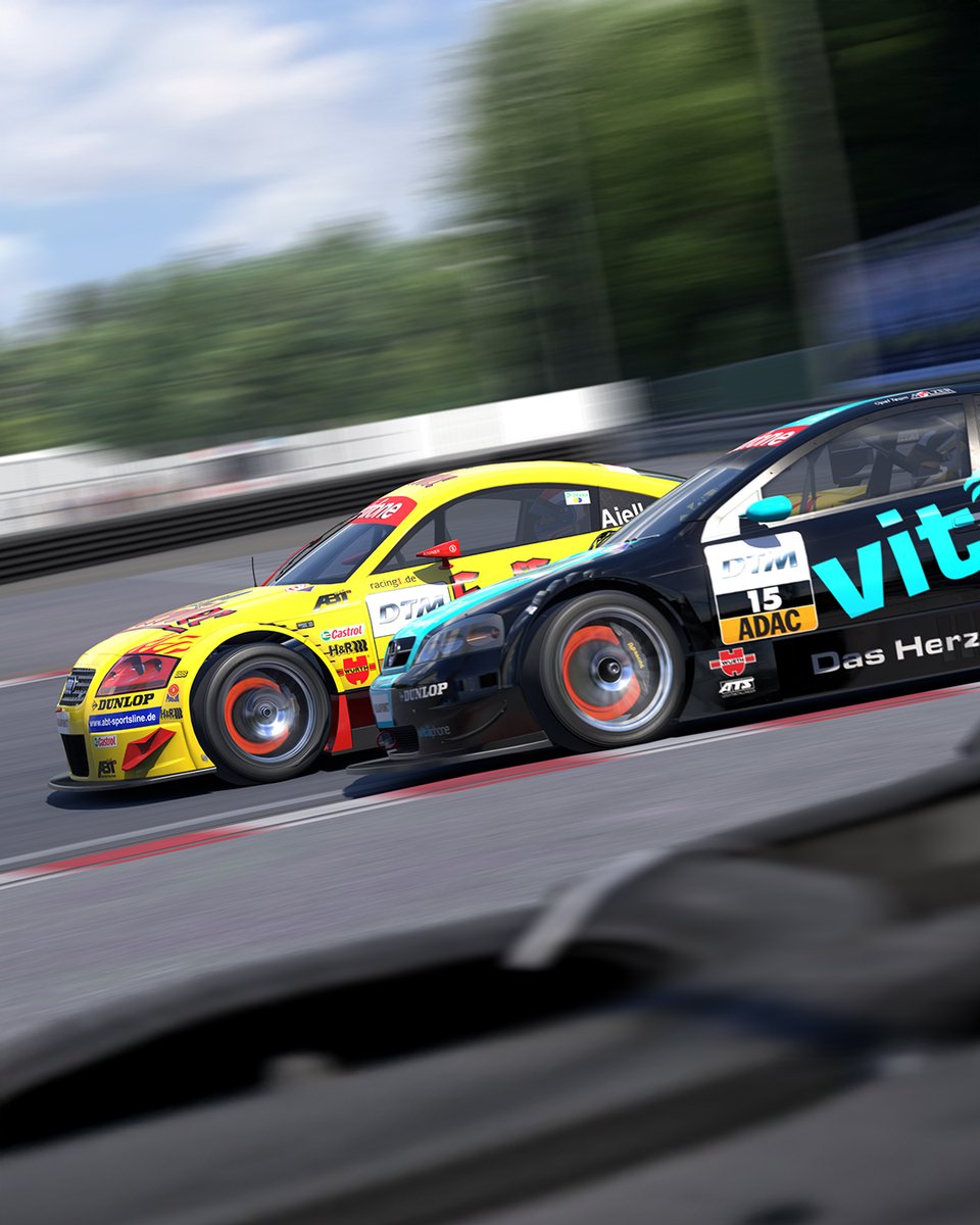 raceroom's tweet image. 🔥DTM 2002 is coming to RaceRoom 🔥

Get ready to relive one of the most iconic seasons ever. 
The full 2002 grid is on the way, including:

⭐️ AMG-Mercedes CLK DTM
⭕️ Abt Audi TT-R 
⚡️ Opel Astra V8 Coupe

All built with authentic liveries and deep attention to detail.