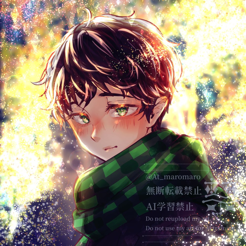 【 #有償依頼 】

キラキラマフラー量産型、表情は照れさせるでご依頼頂きました！

表情の変更は無料ですので、お気軽にお声掛けください🙌

#イラスト