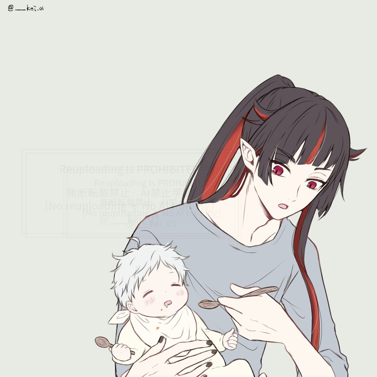 ___kei_01's tweet image. ⚠︎2-6

｢‥‥まあウチの場合は寝顔でいることがほとんどだったんじゃが｣