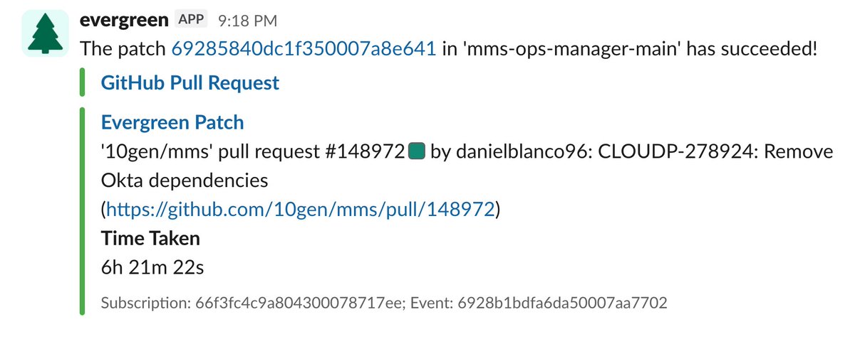 DanielBlancoSWE's tweet image. No hay mejor forma de empezar un viernes que despertarte y ver la suite de tests completa en verde después de 6h30m de ejecución 🫡