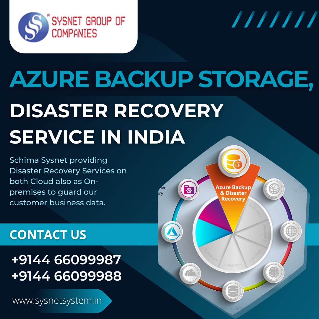 sysnetsystem_'s tweet image. Secure your business data with Schima Sysnet’s Azure Backup &amp;amp; Disaster Recovery services! Cloud &amp;amp; on-premises solutions to keep your data safe.

📞+9144 66099987 | +9144 66099988
🔗sysnetsystem.in

#AzureBackup #DataRecovery #DataSecurity #CloudServices #TechInnovation