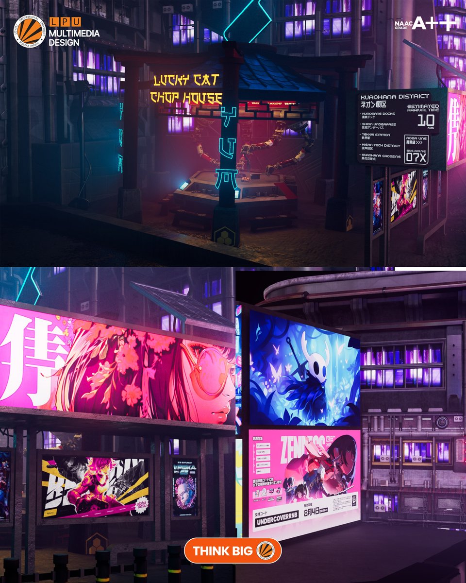 LPUMultimedia's tweet image. 3D game environment with stylized lighting created by the talented student of B.Design at LPU. A perfect blend of creativity, mood, and visual storytelling! ✨🎮#3DEnvironment #StylizedLighting #GameDesign #BDesign #LPUMultimedia #LPU #3DArt #GameEnvironment