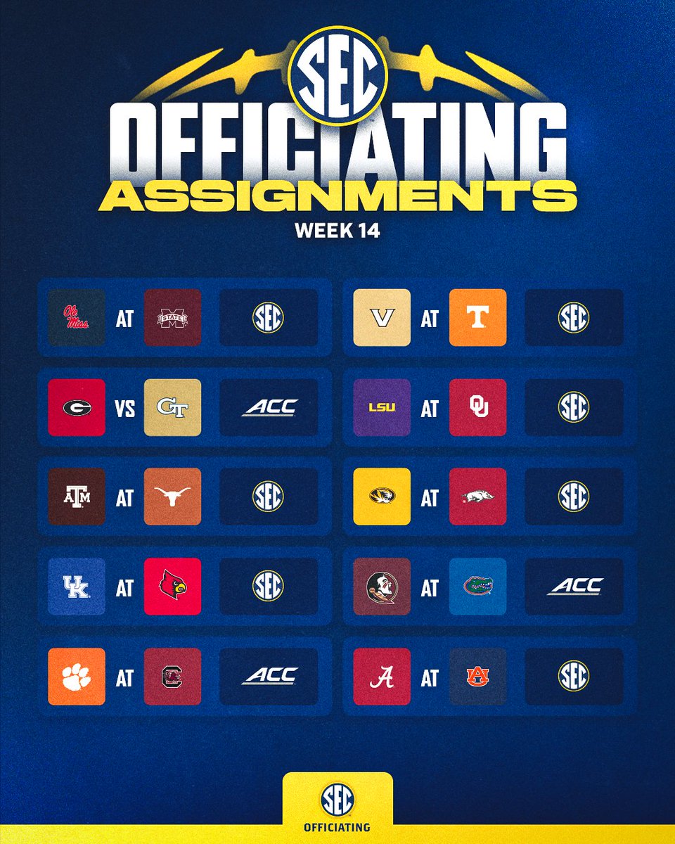 SEC Officiating tweet media