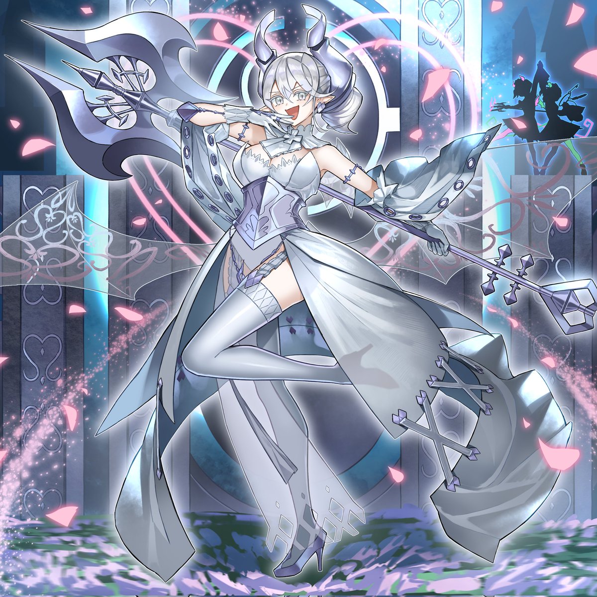 MD記念 白銀の城のラビュリンス！ #遊戯王OCG #遊戯王 #OCGファンアート